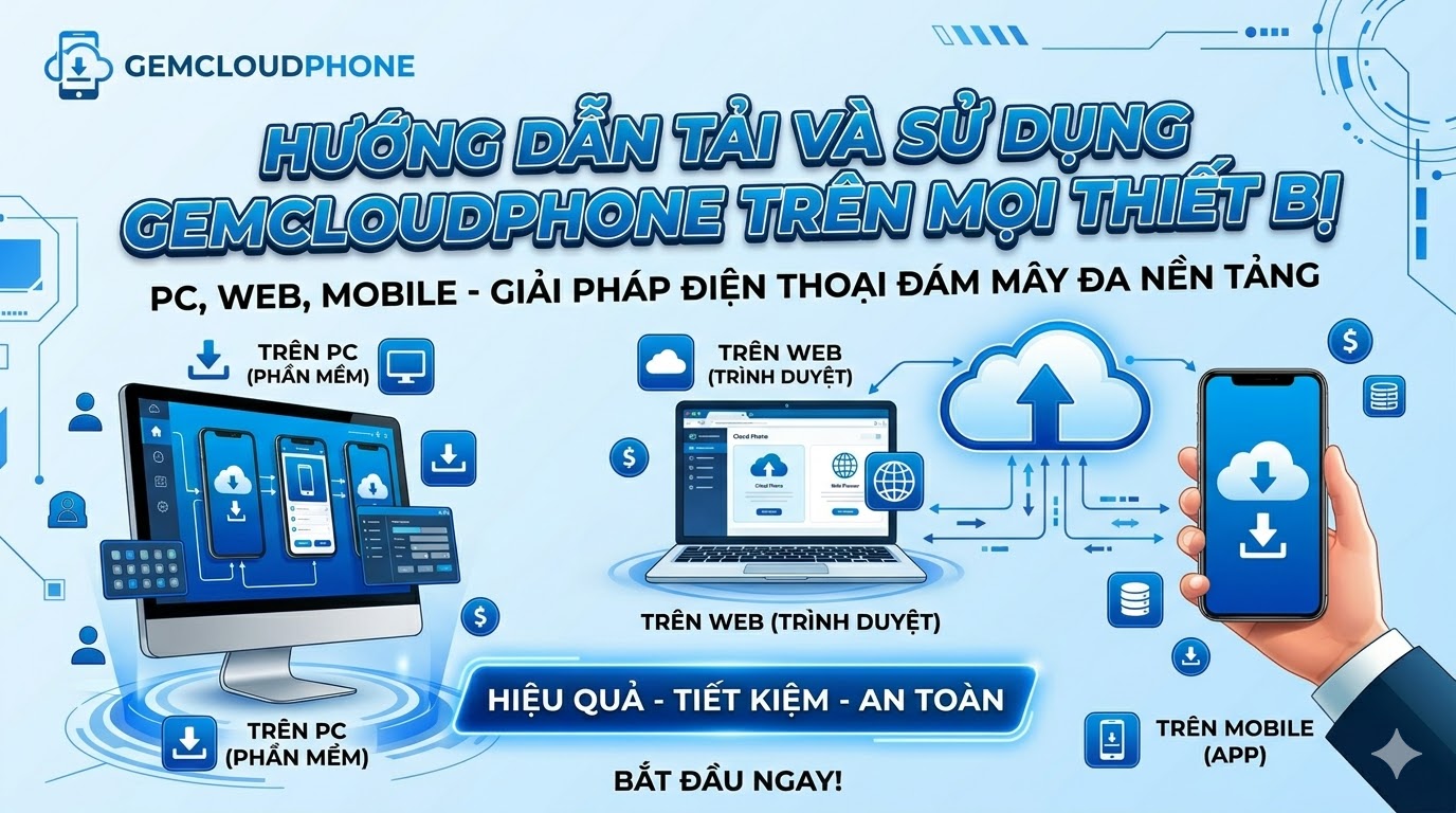 Hướng dẫn tải apk cloudphone